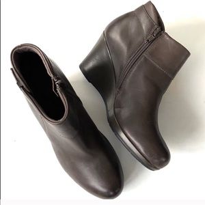 Clarks Wedge Bootie